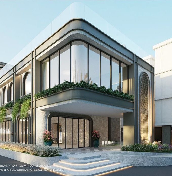 Grand Entrance & Landscaping