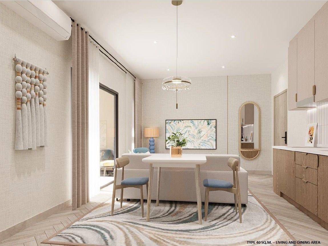 The Title Adora Rawai — unit interior render